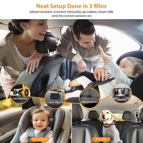 The Luxoria® Halo Car Safety Camera
