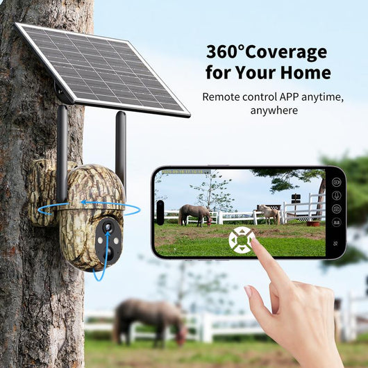 Luxoria® Guardian Solar 4G LTE Security Camera