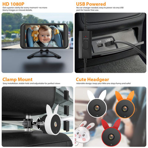 The Luxoria® Halo Car Safety Camera
