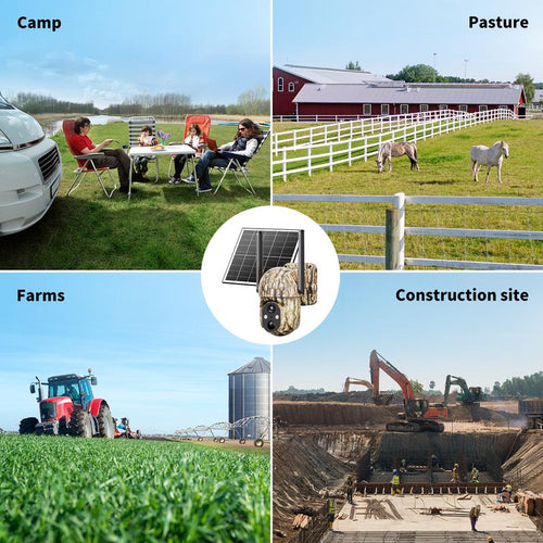 Luxoria® Guardian Solar 4G LTE Security Camera