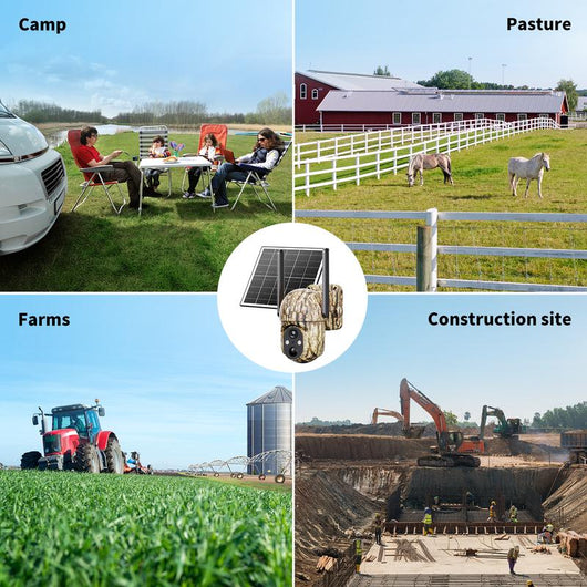 Luxoria® Guardian Solar 4G LTE Security Camera