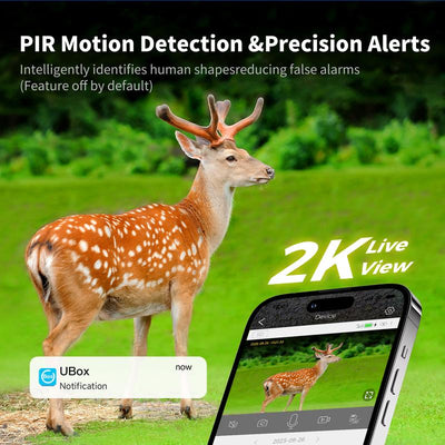 Luxoria® Guardian Solar 4G LTE Security Camera