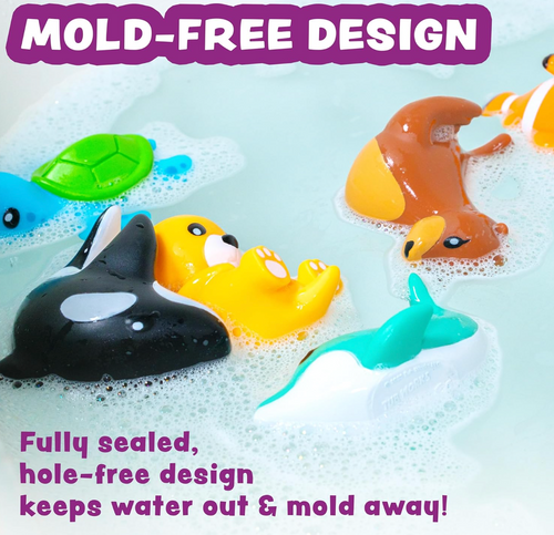 Luxoria® Baby Bath Toys - 6 Pack